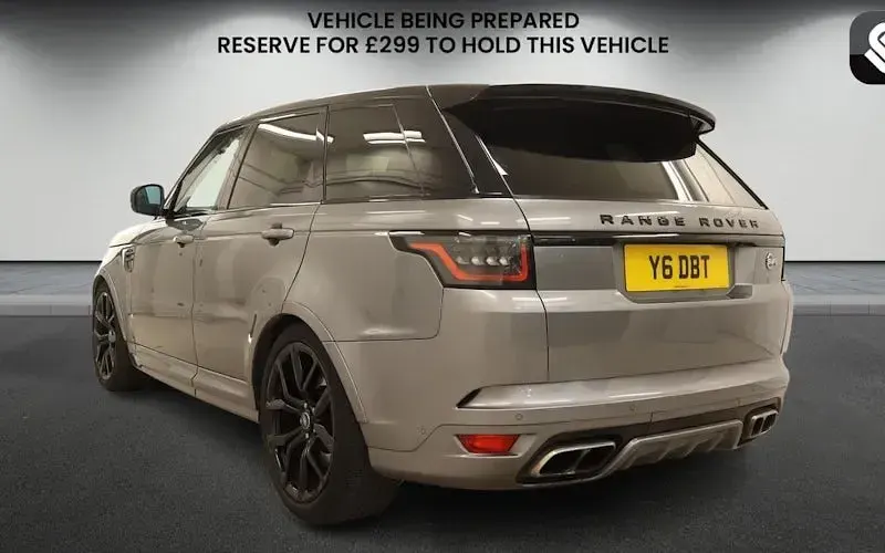 Used Land Rover Range Rover Sport SVR 575 HP (422 kW) 2021 Grey SUV