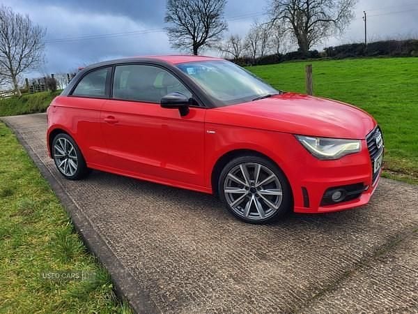 Used Audi A1 S-Line 122 HP (89 kW) 2014 Red Hatchback