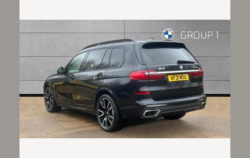 Used BMW X7 M Sport 340 HP (250 kW) 2021 Black SUV