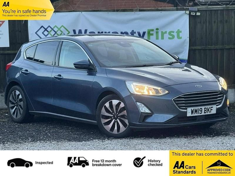Blue Used 2019 Ford Focus Zetec Hatchback | £6,495 (Super price) - Image 1/3