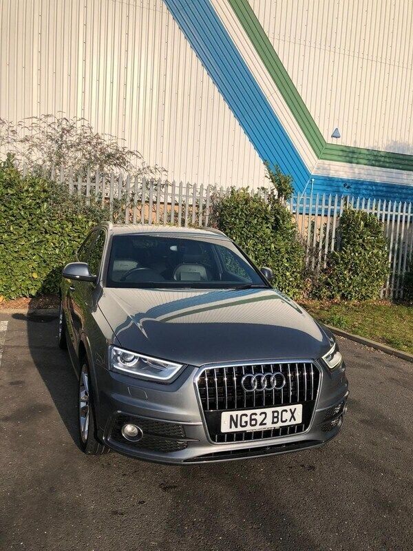 Grey Used 2013 Audi Q3 S-Line SUV | £6,995 (Fair price) - Image 1/4