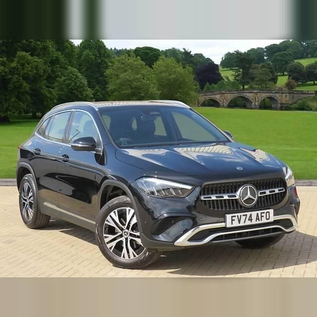 Cosmos black metallic Used 2024 Mercedes 200 Executive Hatchback | £30,200 (Expensive) - Image 1/4