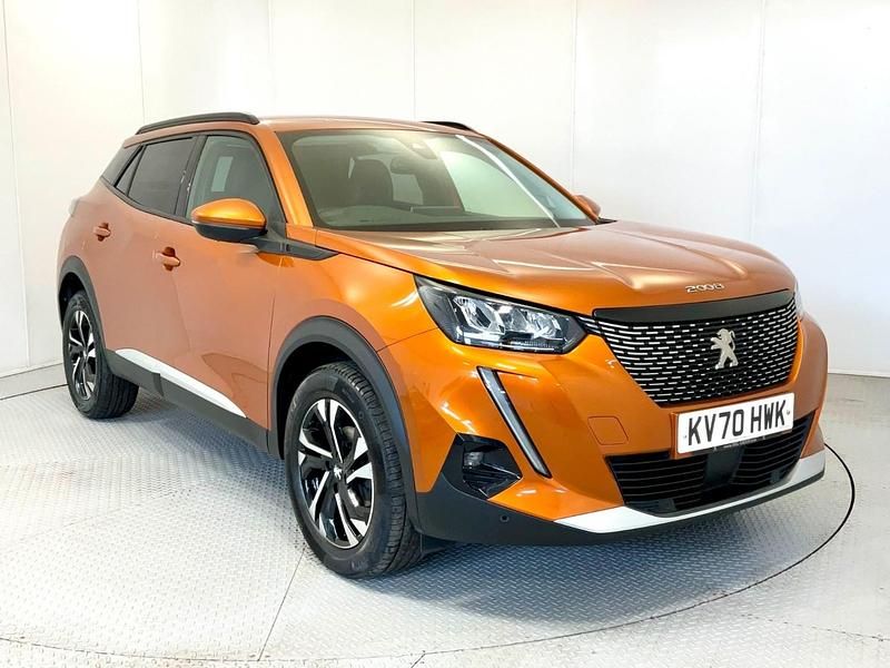 Orange Used 2020 Peugeot 2008 Allure Premium SUV | £12,995 (Fair price) - Image 1/4