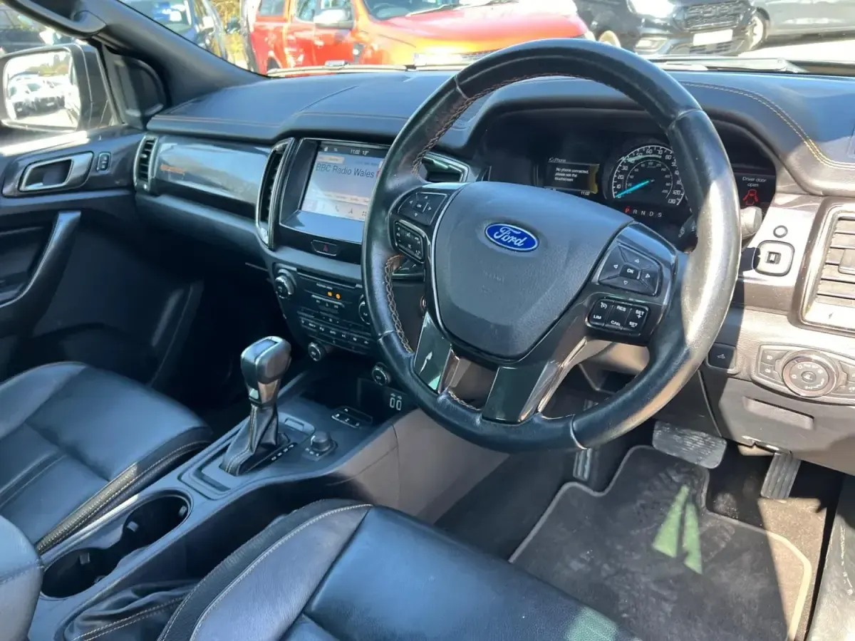 Begagnad Ford Ranger Wildtrack 200 HK (147 kW) 2019 Svart Pickup