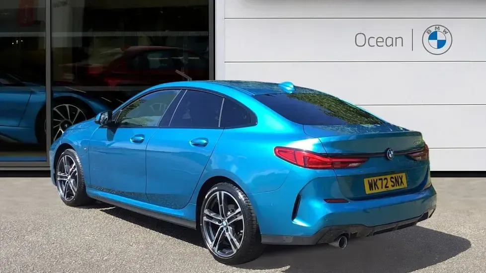 Used BMW 218 Gran Coupé M Sport 134 HP (98 kW) 2022 Blue Coupe