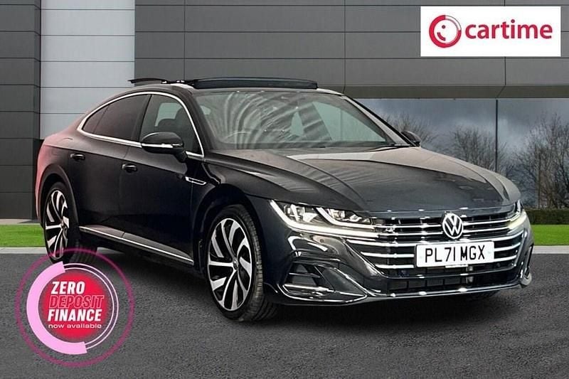 Black Used 2021 VW Arteon R-line Hatchback | £23,500 (Fair price) - Image 1/3