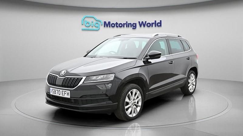 Used Skoda Karoq SE L 150 HP (110 kW) 2021 Black SUV