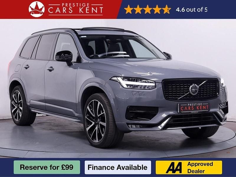 Grey Used 2022 Volvo XC90 Ultimate SUV | £41,640 (Good price) - Image 1/4