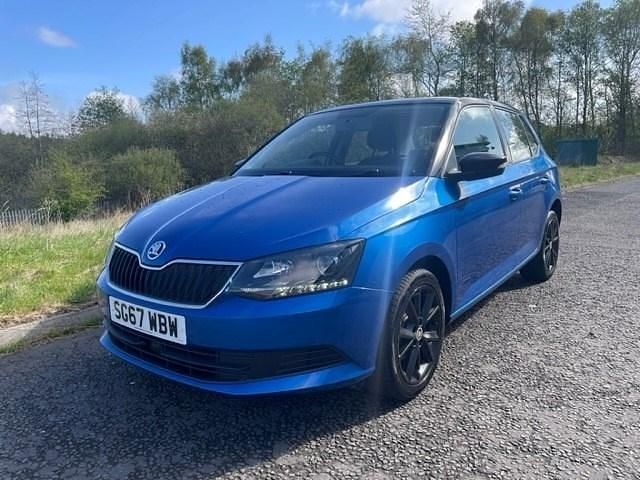 Used Skoda Fabia Colour Edition 2017 Blue Hatchback