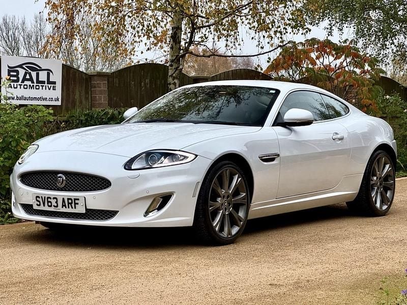 White Used 2013 Jaguar XK Coupe | £15,450 (Super price) - Image 1/4