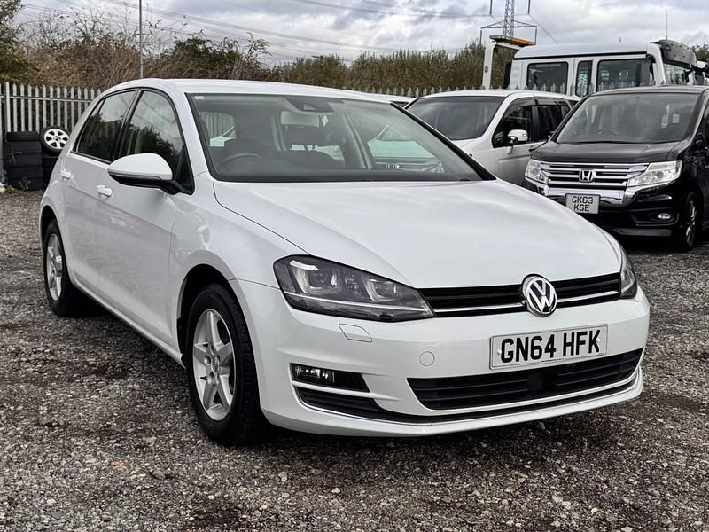 White Used 2014 VW Golf VII GT Hatchback | £9,495 (Fair price) - Image 1/4