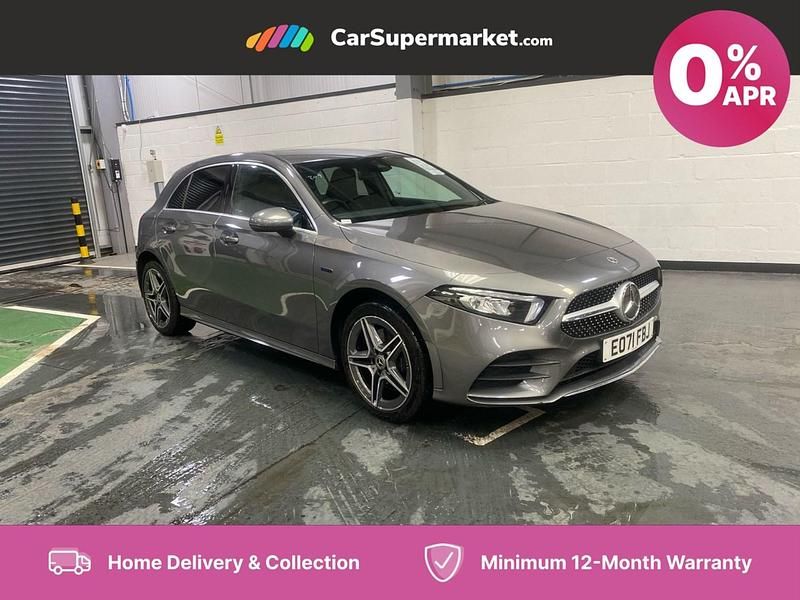 Grey Used 2021 Mercedes A250 AMG line Hatchback | £21,897 (Expensive) - Image 1/4