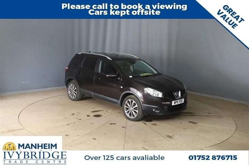 Black Used 2011 Nissan Qashqai +2 Tekna SUV | £5,395 (Fair price) - Image 1/1
