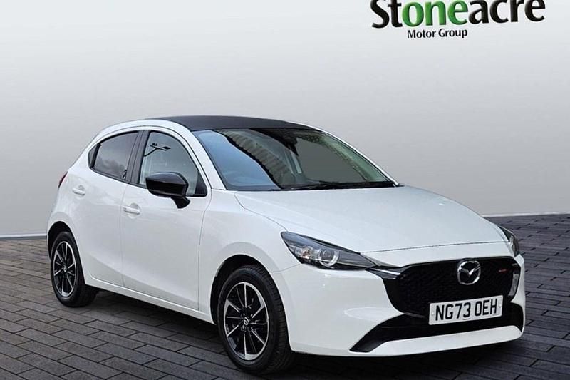 Used Mazda 2 Homura-Aka 116 HP (85 kW) 2024 White Hatchback