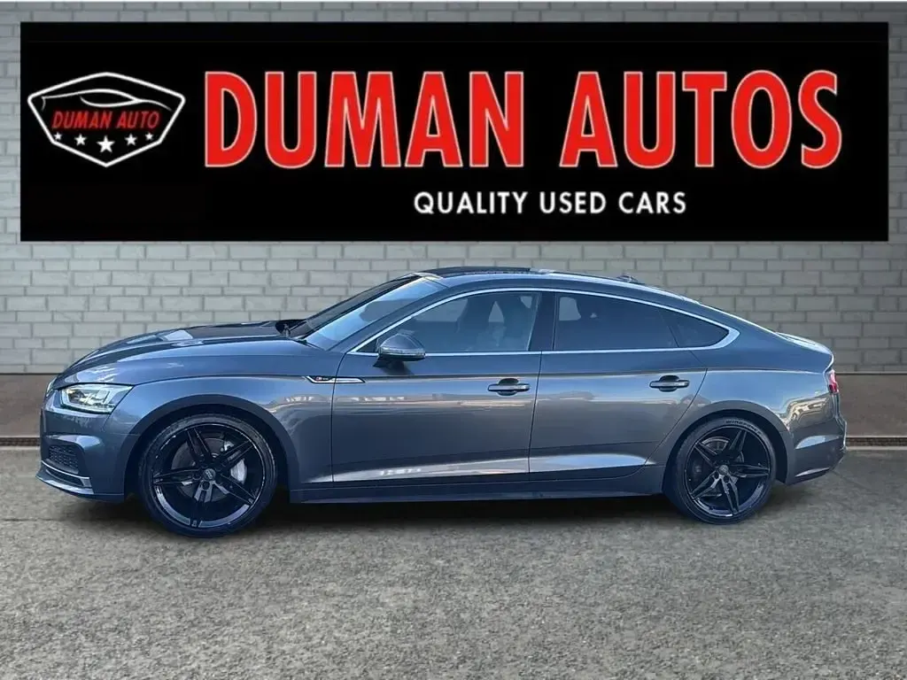Begagnad Audi A5 Sportback S-Line 190 HK (139 kW) 2019 Grå Halvkombi