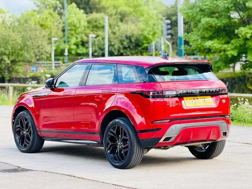 Used Land Rover Range Rover evoque SE Dynamic 2022 Red SUV