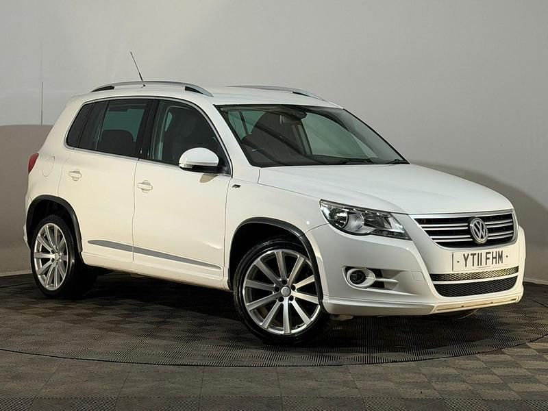 Used VW Tiguan R-line 140 HP (102 kW) 2011 White SUV