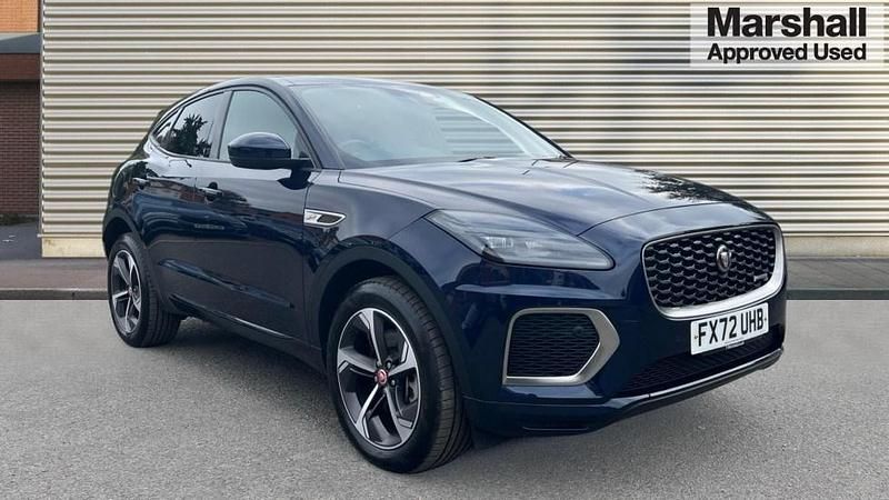 Blue Used 2022 Jaguar E-Pace R-Dynamic SUV | £22,998 (Fair price) - Image 1/4