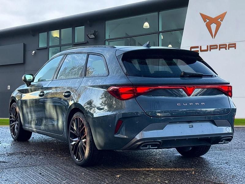 New Cupra Leon 2025 Blue Estate