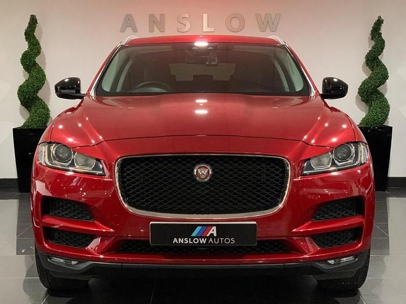 Used Jaguar F-Pace Prestige 2017 Red SUV