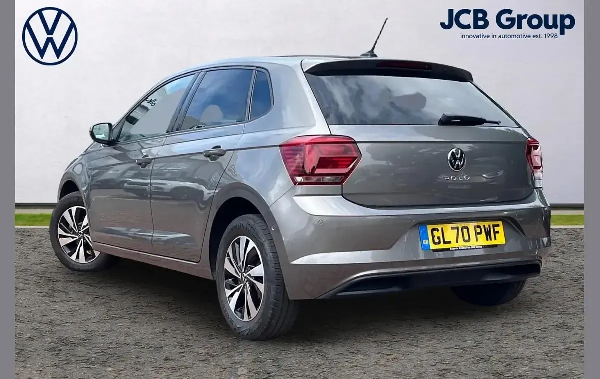 Used VW Polo Match 95 HP (69 kW) 2020 Grey Hatchback