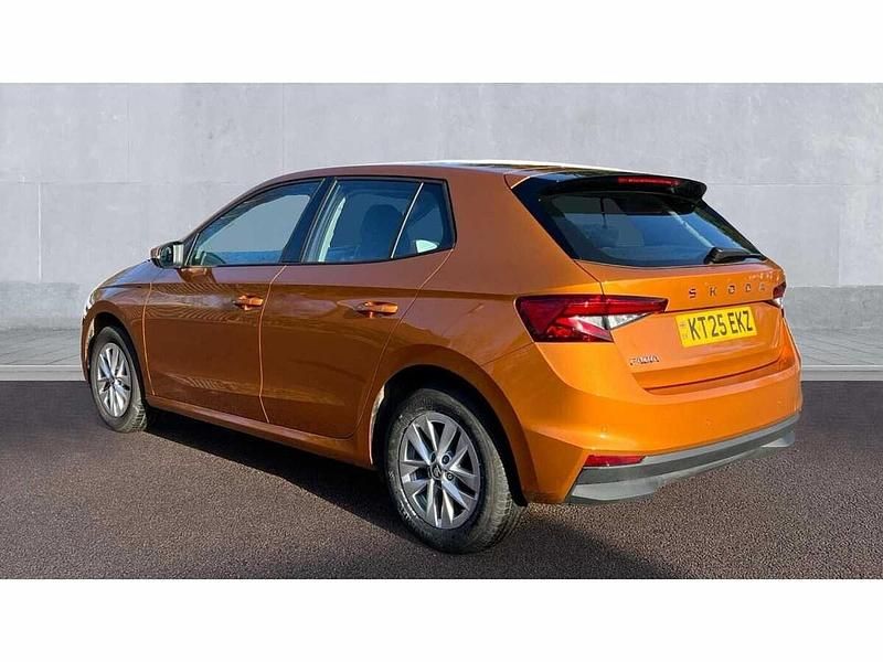 Used Skoda Fabia SE 80 HP (58 kW) 2025 Orange Hatchback