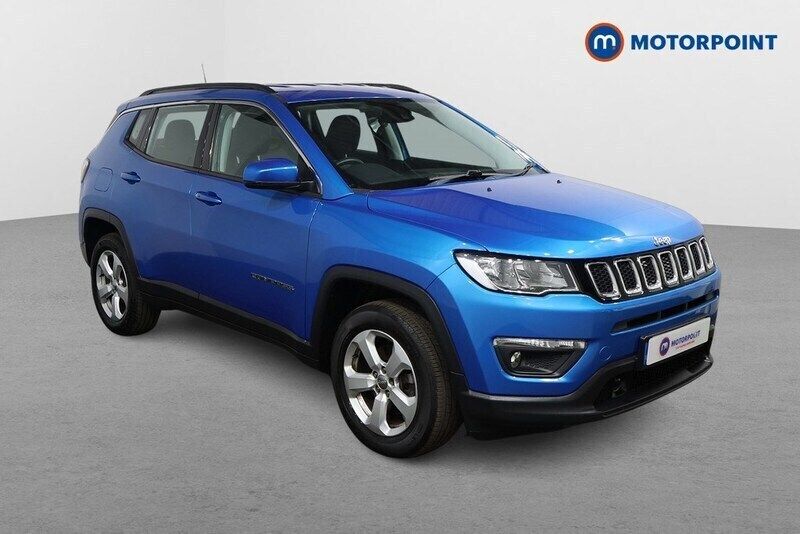 Blue Used 2019 Jeep Compass Longitude SUV | £9,999 (Fair price) - Image 1/4