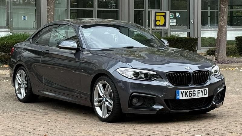 Grey Used 2016 BMW 220 M Sport Coupe | £10,690 (Good price) - Image 1/4