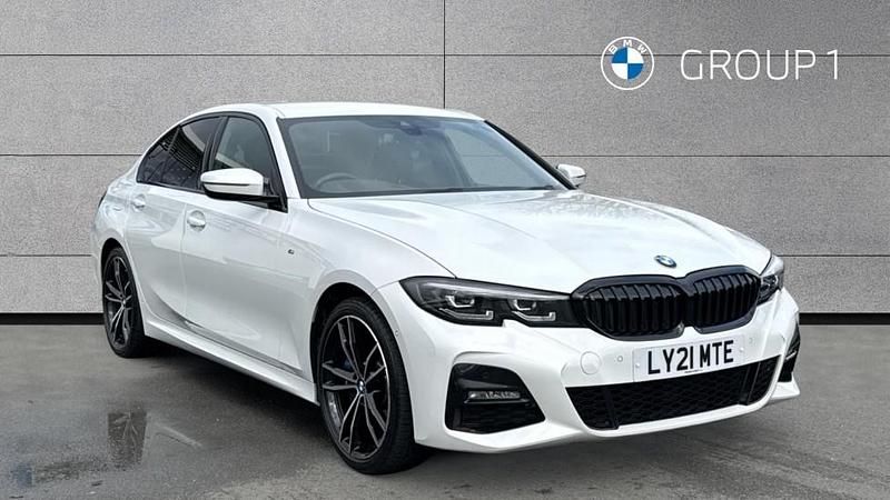Used BMW 330e M Sport 292 HP (214 kW) 2021 White Sedan