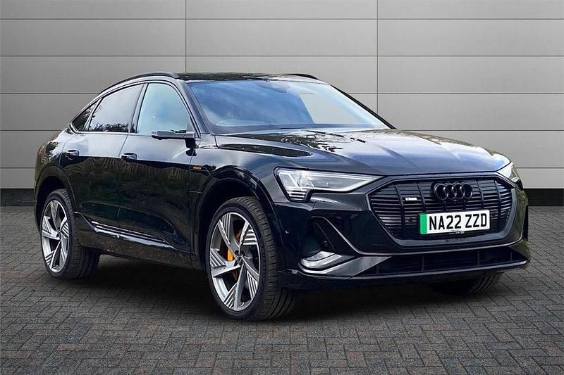 Black Used 2022 Audi e-tron Sportback Advanced SUV | £33,495 - Image 1/4