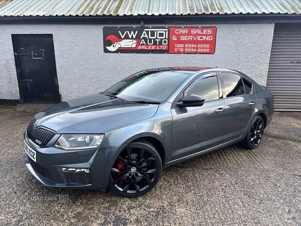Used Skoda Octavia vRS 184 HP (135 kW) 2016 Grey Hatchback