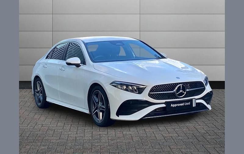 White Used 2024 Mercedes A200 Executive Sedan | £24,595 (Good price) - Image 1/4