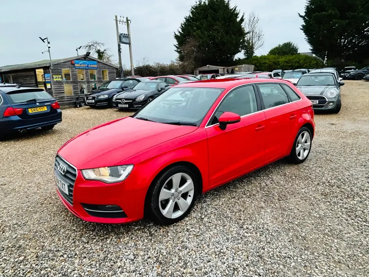 Used Audi A3 Sport 2014 Red Hatchback