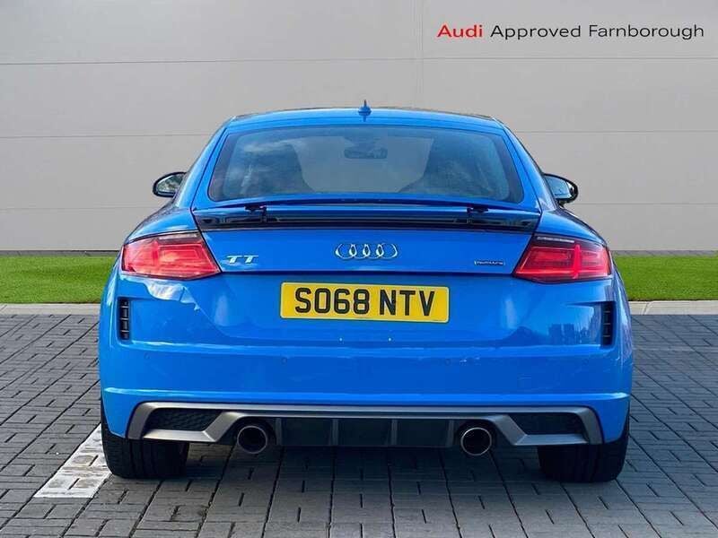 Used Audi TT S-Line 245 HP (180 kW) 2019 Blue Coupe