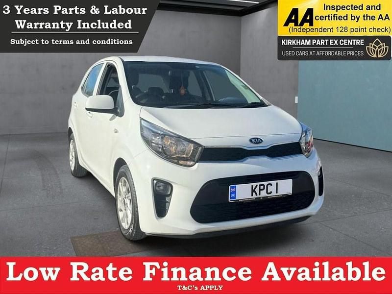 White Used 2018 Kia Picanto 2 Hatchback | £5,495 (Fair price) - Image 1/4