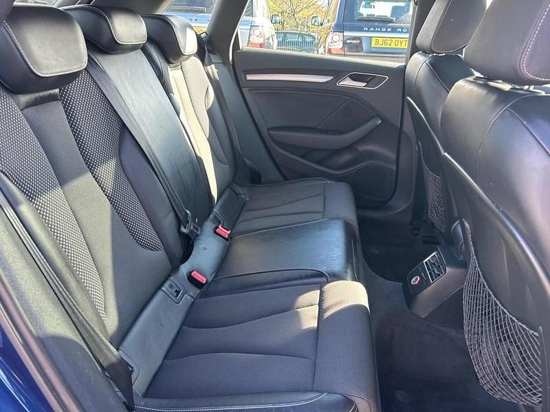 Used Audi A3 S-Line 2014 Blue Hatchback