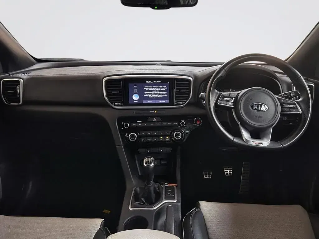 Used Kia Sportage GT-Line 177 HP (130 kW) 2021 Black SUV