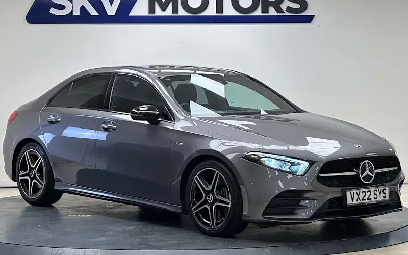 Used Mercedes A200 AMG Line Premium 163 HP (119 kW) 2022 Grey Sedan