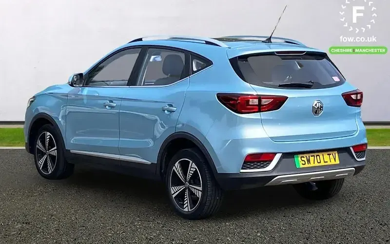 Used MG ZS Exclusive 105 kW (143 HP) 2021 Blue SUV