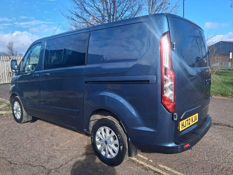 Used Ford Transit Custom Limited 130 HP (95 kW) 2022 Blue Van