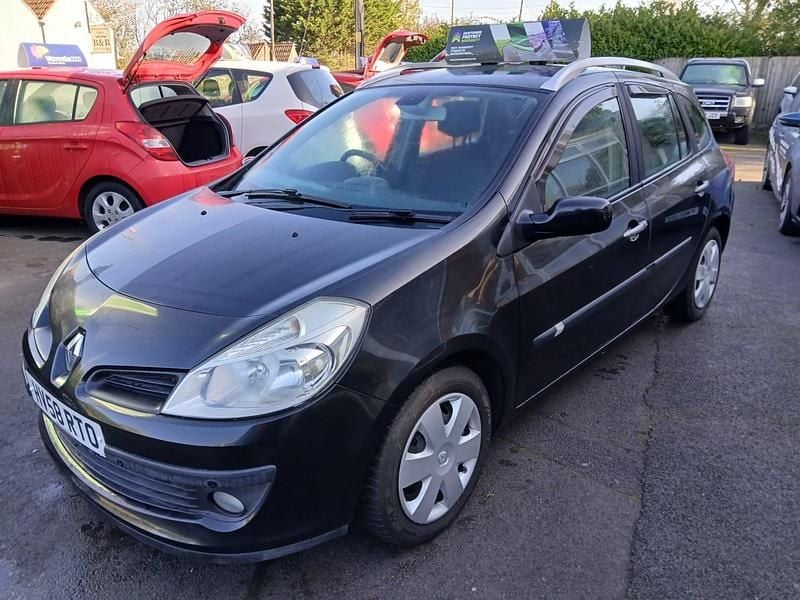 Used Renault Clio GrandTour Dynamique 2008 Black Estate
