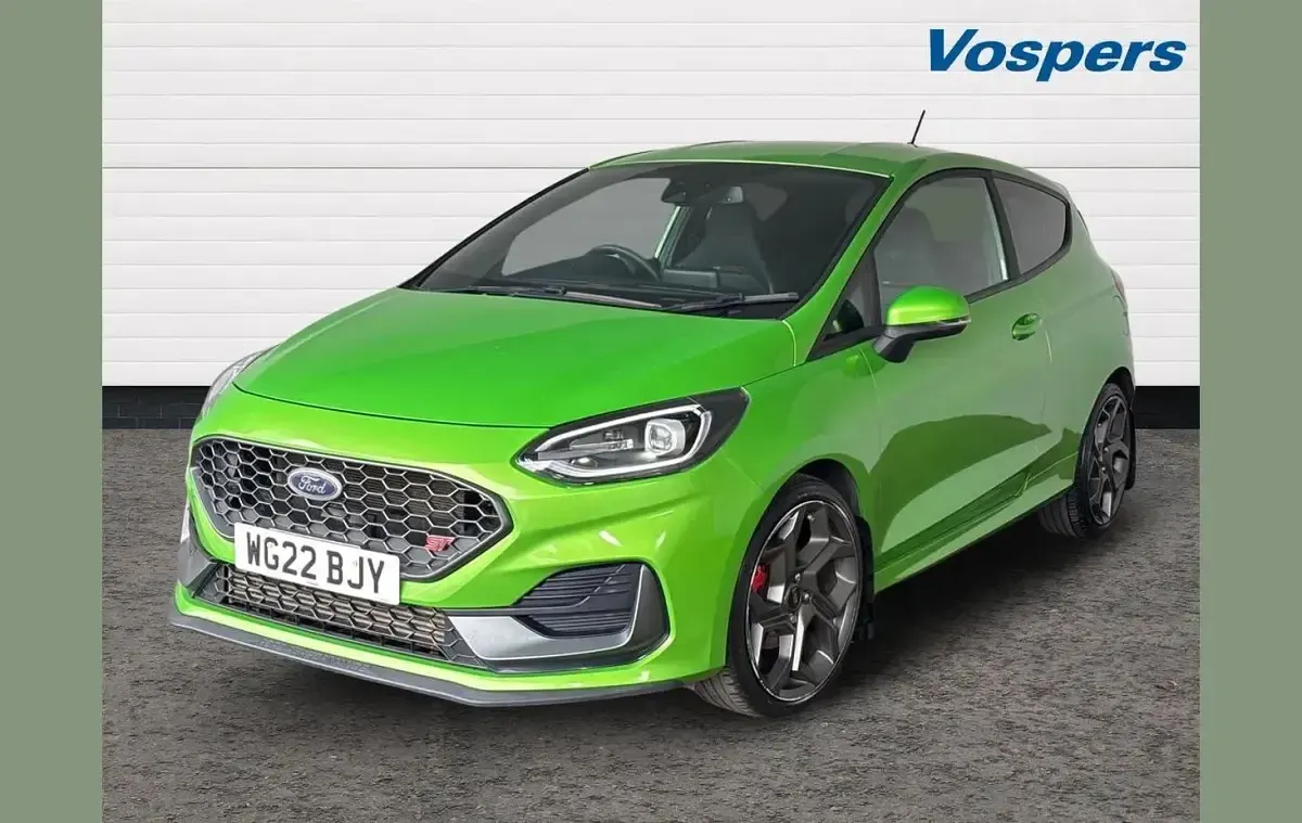 Used Ford Fiesta ST 200 HP (147 kW) 2022 Green Hatchback