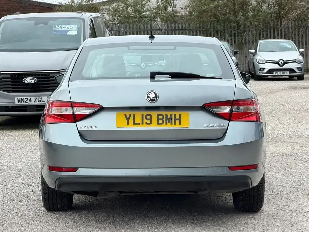 Used Skoda Superb 150 HP (110 kW) 2019 Grey Hatchback