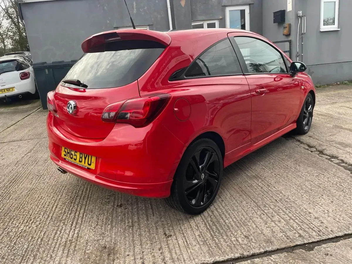 Used Vauxhall Corsa Edition 2015 Red Hatchback