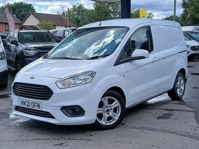 Used Ford Courier Limited 2021 Frozen white (solid paint) MPV