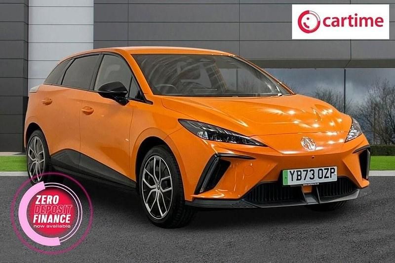 Orange Used 2023 MG MG4 EV Trophy Hatchback | £15,350 (Fair price) - Image 1/4