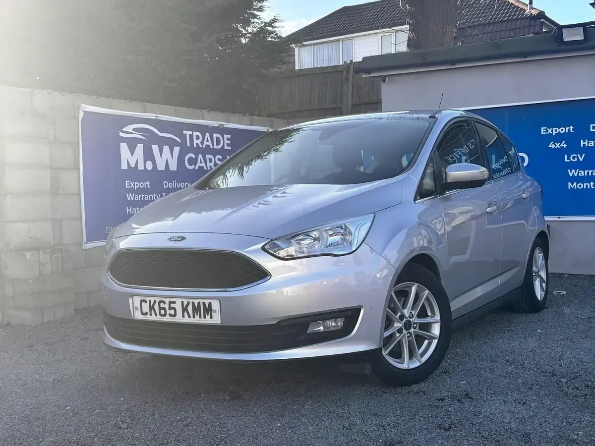 Used Ford C-MAX Zetec 120 HP (88 kW) 2015 Silver MPV
