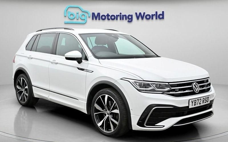 Used VW Tiguan R-line 190 HP (139 kW) 2023 White SUV