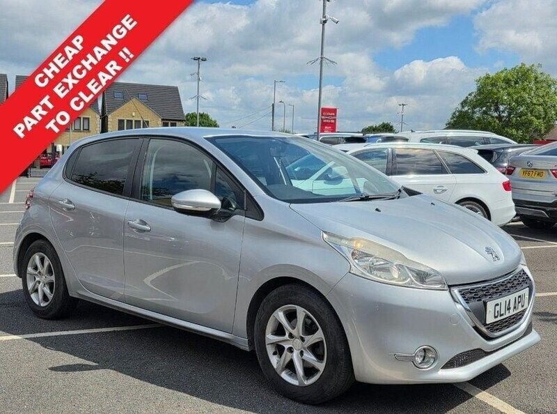 Silver Used 2014 Peugeot 208 Active Hatchback | £2,490 (Super price) - Image 1/4