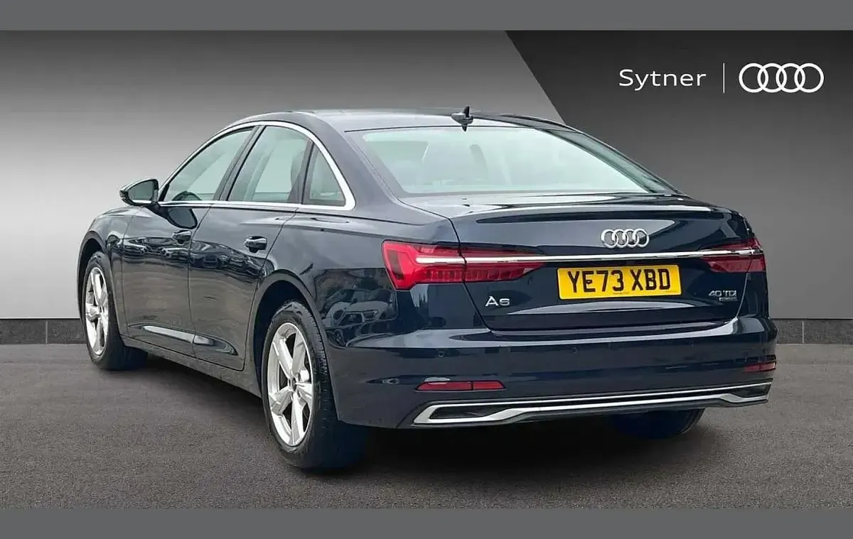 Used Audi A6 Sport 200 HP (147 kW) 2023 Blue Sedan
